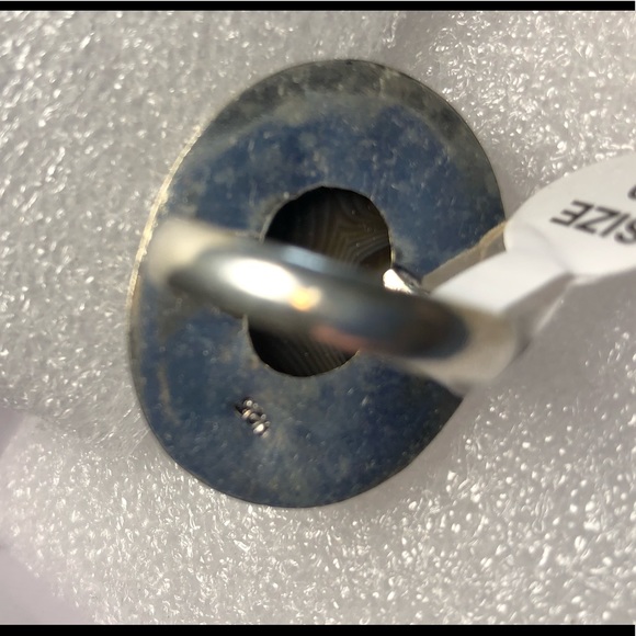 Silver Brown Agate Ring - Picture 5 of 5